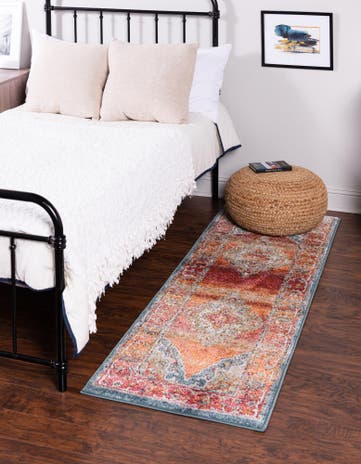 Rust Red Isabella Runner Rug