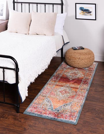 Rust Red Isabella Runner Rug