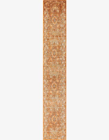 Rust Red Isabella Runner Rug