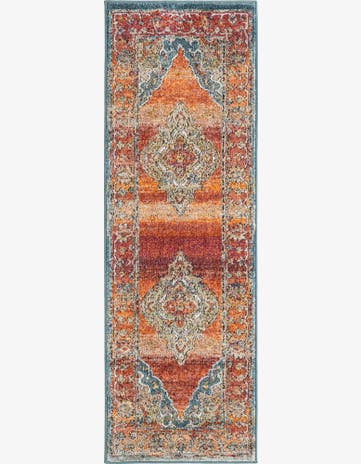 Rust Red Isabella Runner Rug