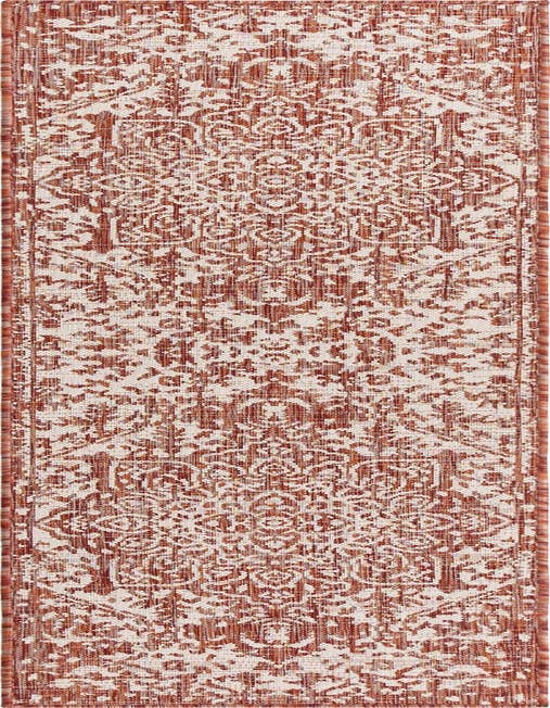 Detail image of 2' x 8' Easy-Clean Jill Zarin Dubai Indoor / Outdoor Runner Rug
