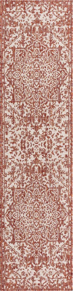 Detail image of 2' x 8' Easy-Clean Jill Zarin Dubai Indoor / Outdoor Runner Rug