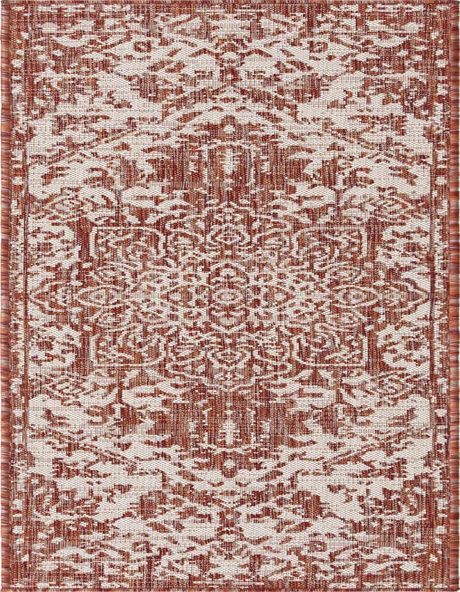 2' x 6' Easy-Clean Jill Zarin Dubai Indoor / Outdoor Runner Rug