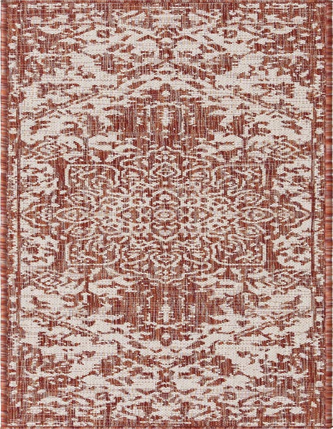 Detail image of 2' x 6' Easy-Clean Jill Zarin Dubai Indoor / Outdoor Runner Rug