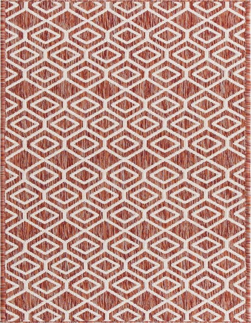 Detail image of 2' x 8' Easy-Clean Jill Zarin Turks and Caicos Indoor / Outdoor Runner Rug