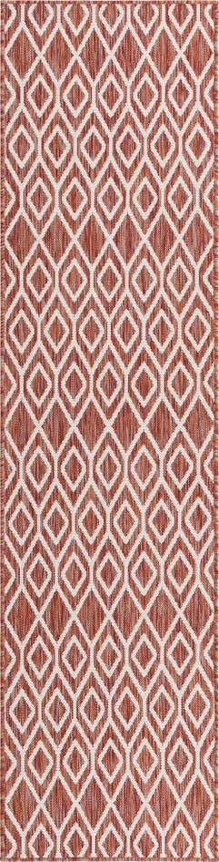 Detail image of 2' x 8' Easy-Clean Jill Zarin Turks and Caicos Indoor / Outdoor Runner Rug