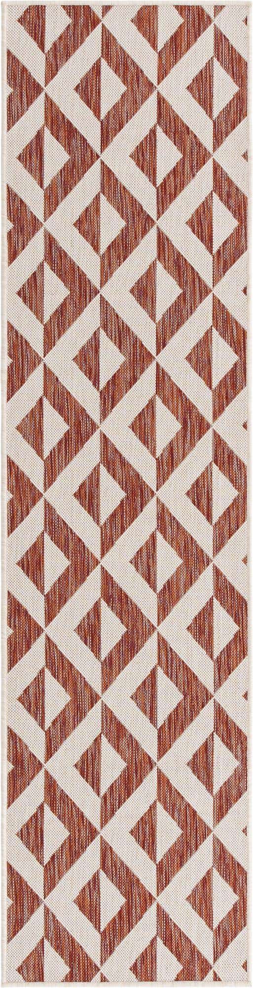 2' x 8' Easy-Clean Jill Zarin Napa Indoor / Outdoor Runner Rug