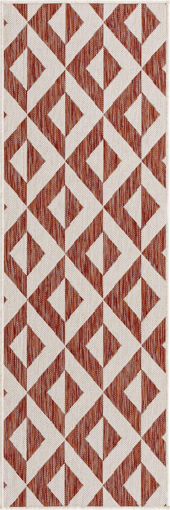 2' x 6' Easy-Clean Jill Zarin Napa Indoor / Outdoor Runner Rug