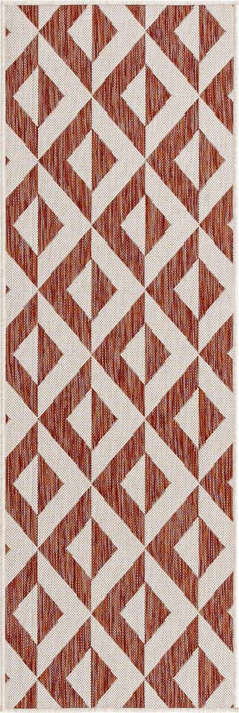 2' x 6' Easy-Clean Jill Zarin Napa Indoor / Outdoor Runner Rug