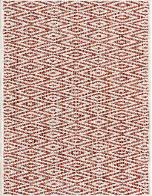 Detail image of 2' x 8' Easy-Clean Jill Zarin Costa Rica Indoor / Outdoor Runner Rug