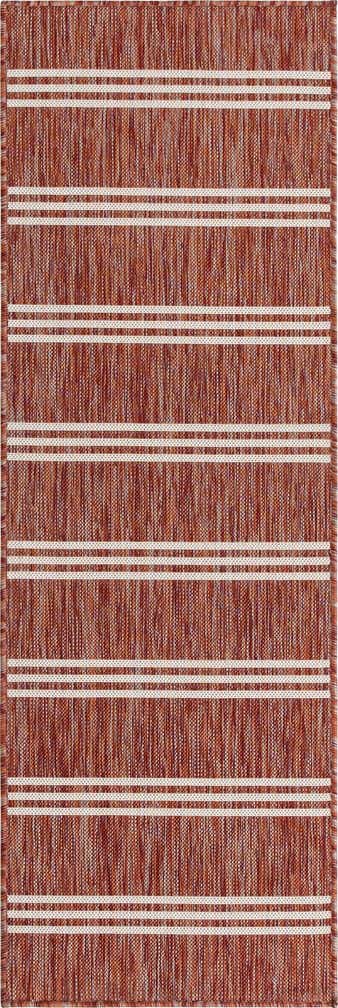 2' x 6' Easy-Clean Jill Zarin Anguilla Indoor / Outdoor Runner Rug