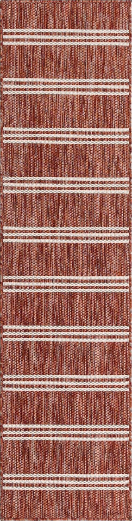 Primary image 2' x 8'  Washable Jill Zarin Anguilla Indoor / Outdoor Runner Rug