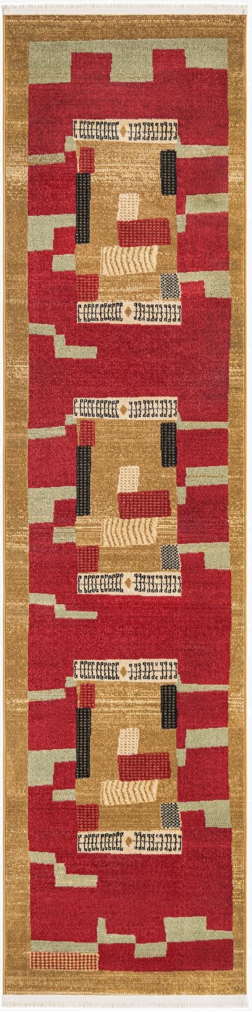 2' 7 x 10' Kashkuli Gabbeh Runner Rug