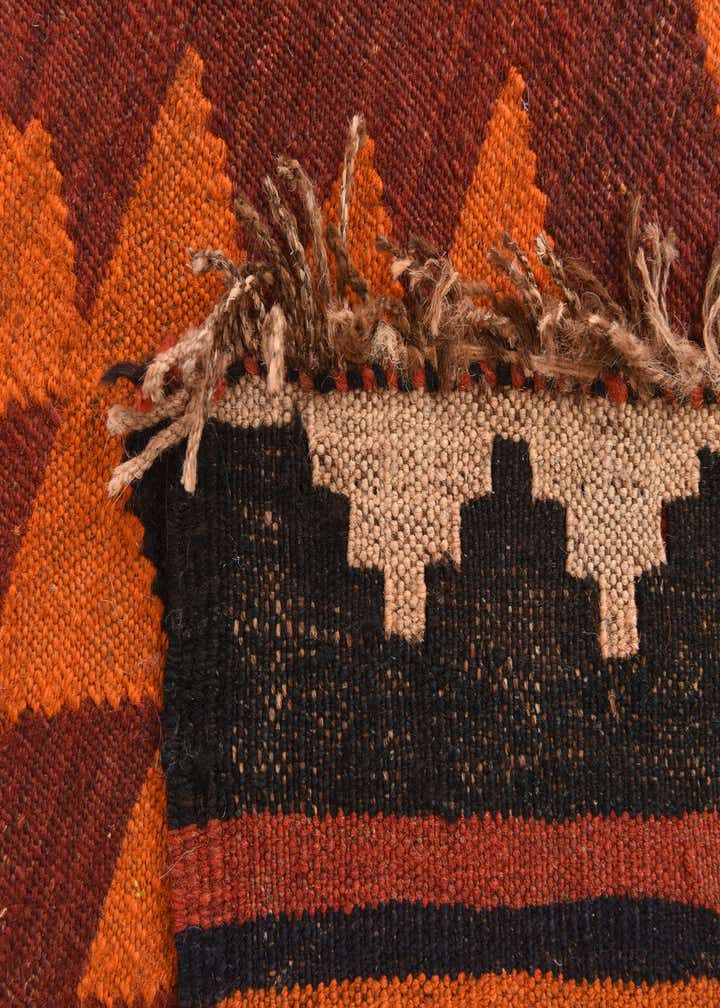 5' x 10' 10 Hand Woven Kilim Fars Wool Runner Rug