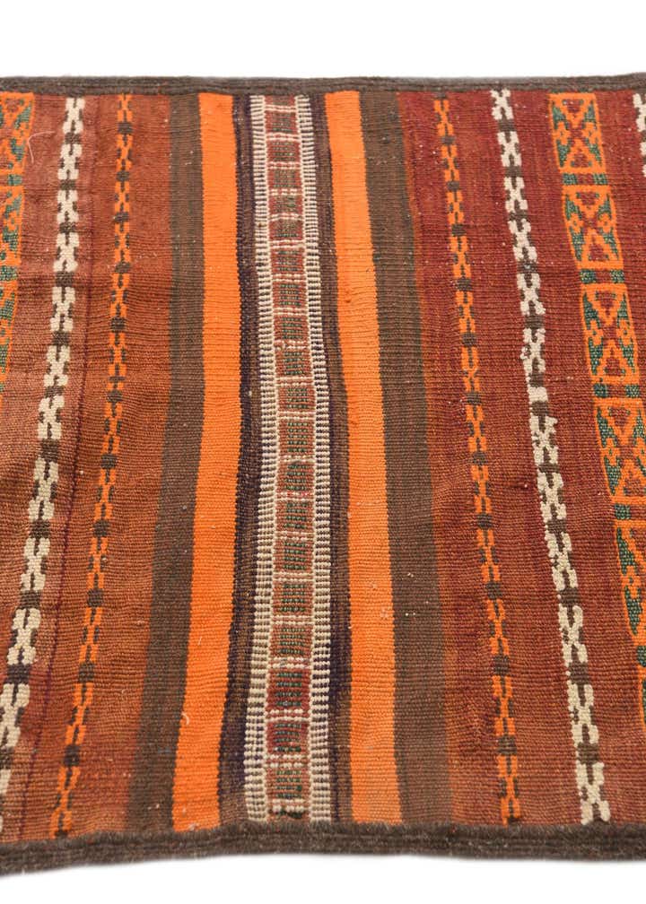 2' 9 x 10' Hand Woven Kilim Fars Wool Runner Rug