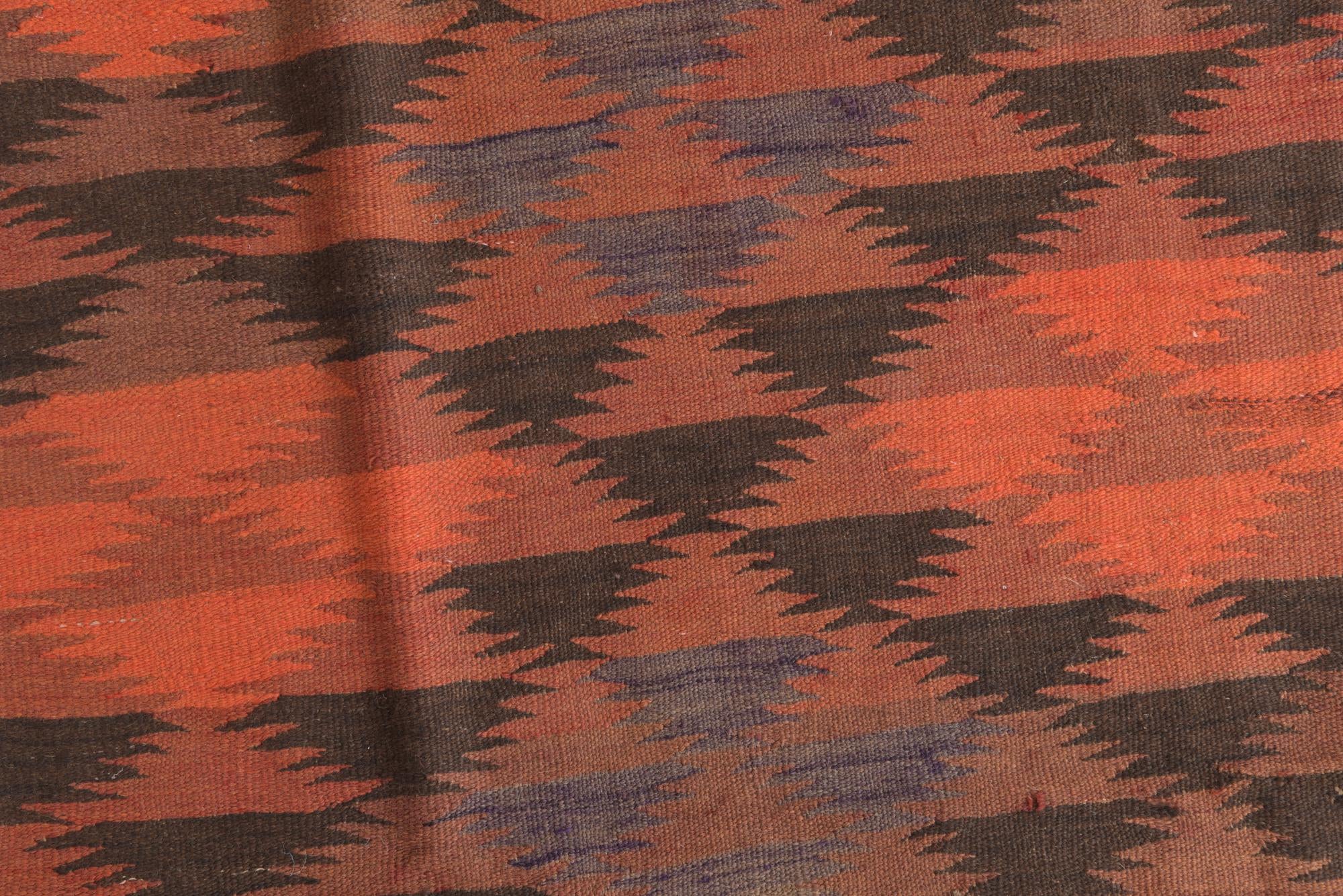 130cm x 360cm Tejido a mano Kilim Fars Alfombra Lana Pasillera