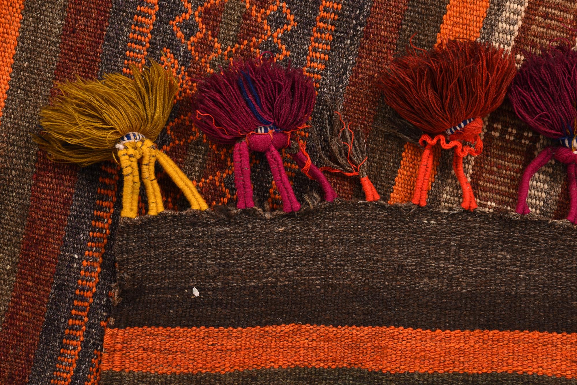 105cm x 320cm Tejido a mano Kilim Fars Alfombra Lana Pasillera