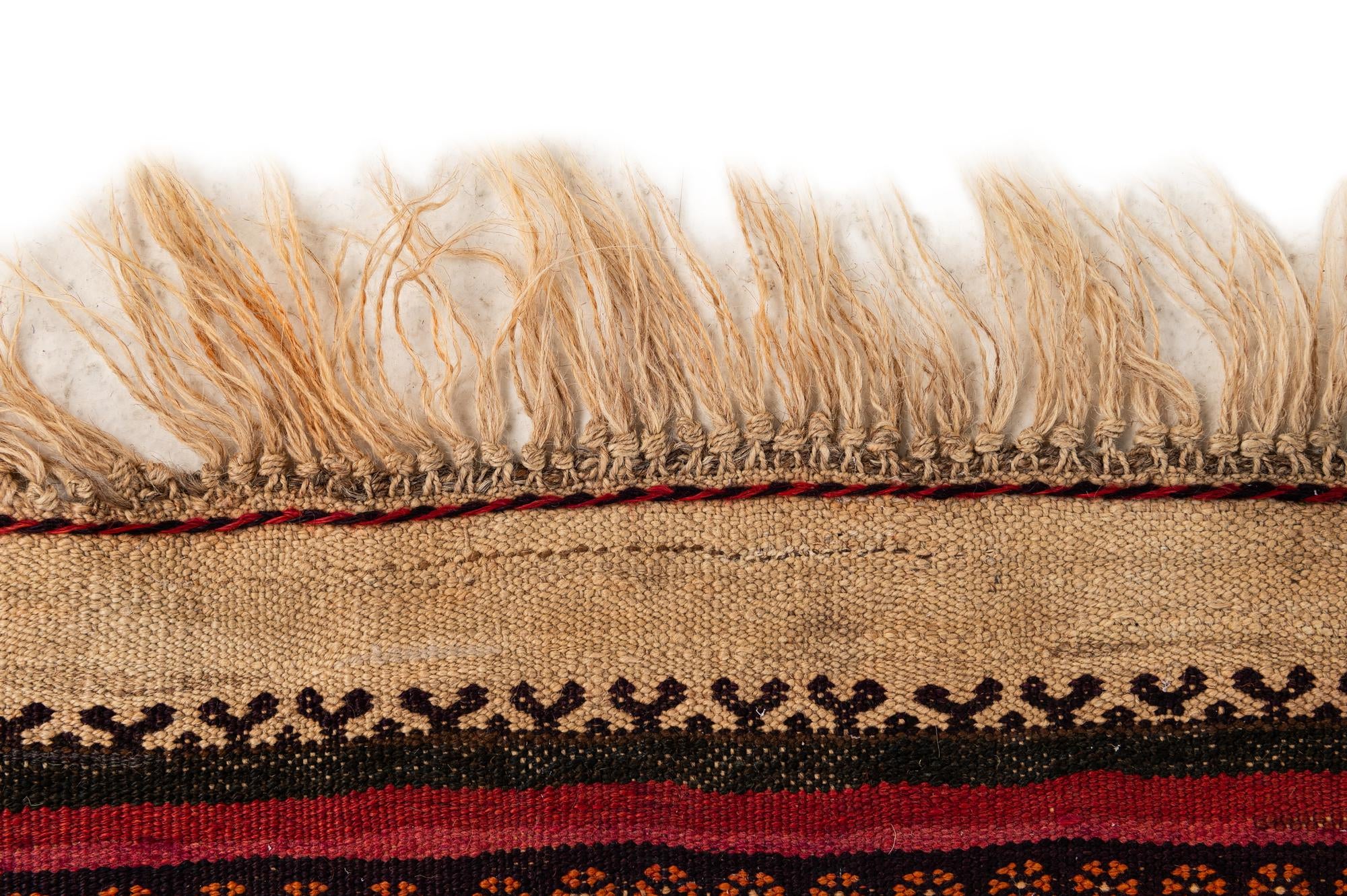 135cm x 375cm Tejido a mano Kilim Fars Alfombra Lana Pasillera