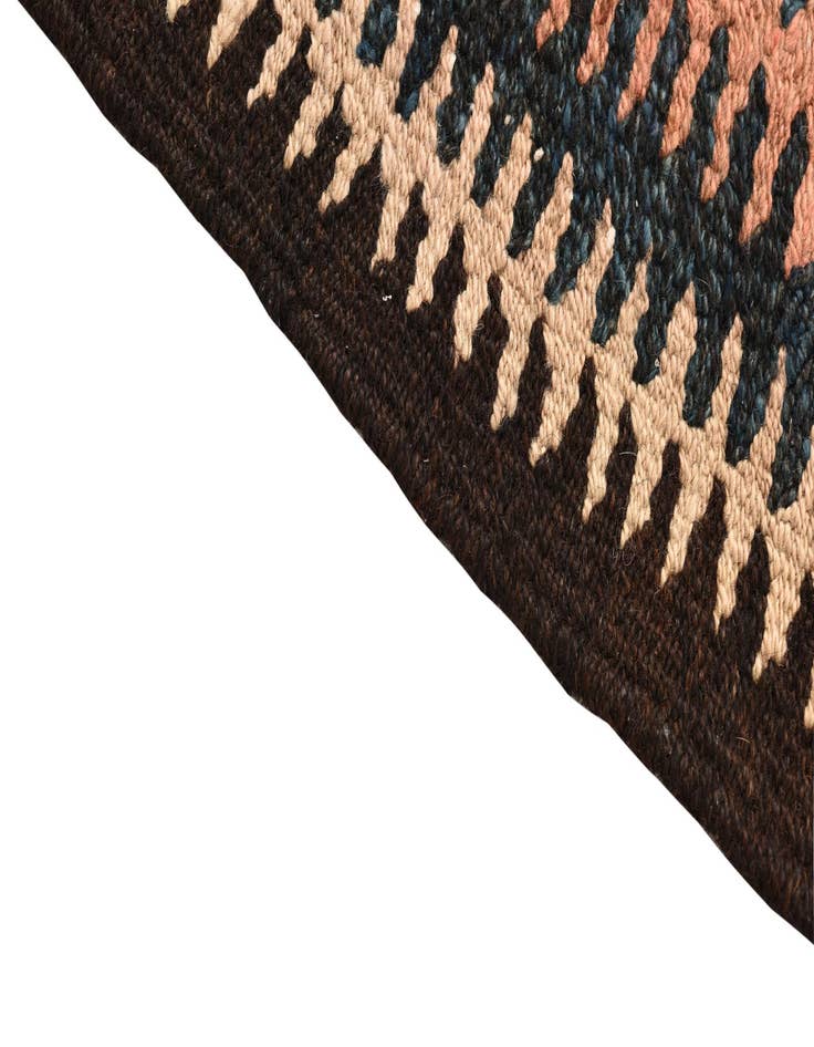 Detail image of 4' 7 x 9' 6  Hand Woven Kilim Fars Wool Runner Rug