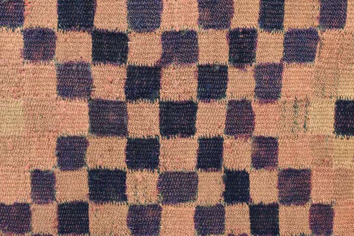 4' 2 x 8' Hand Woven Kilim Fars Wool Runner Rug