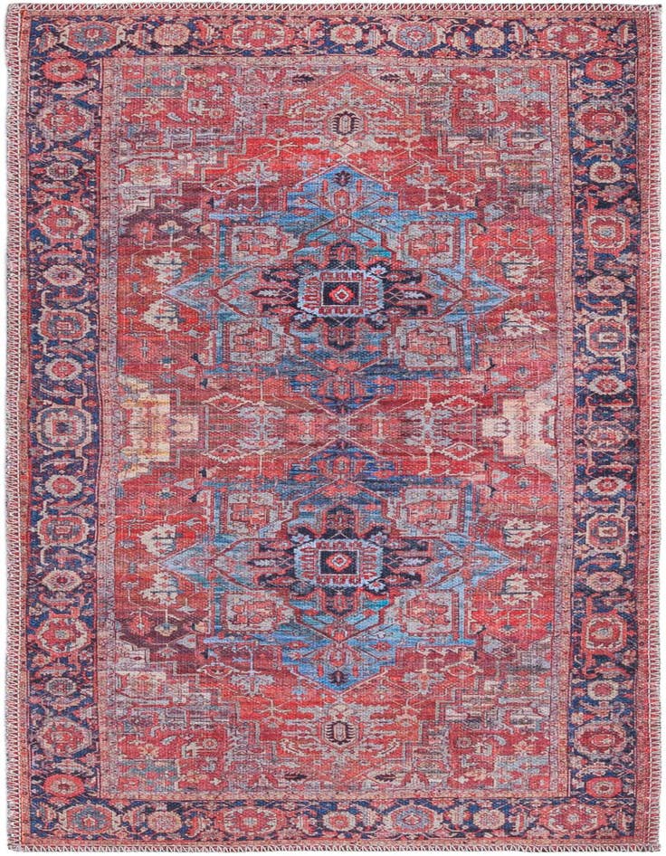 Detail image of 2' x 4' Washable Maahru Runner Rug