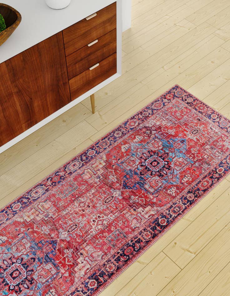 Detail image of 2' x 6' Washable Maahru Runner Rug