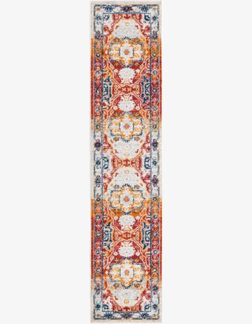 Rust Red Madeline Vintage Runner Rug