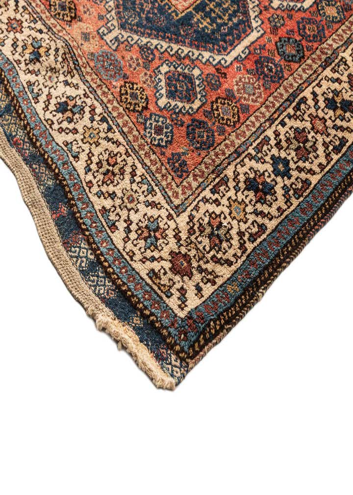 4' 4 x 9' 9 Hand Knotted Malayer Oriental Wool Runner Rug