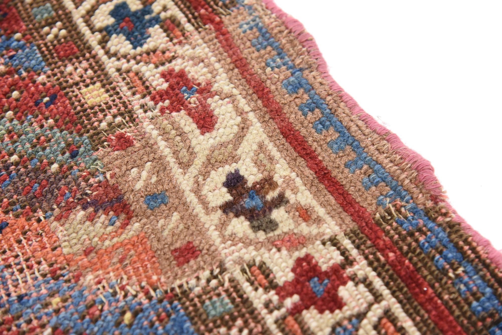 4' 5 x 10' 10 Hand Knotted Malayer Persian Wool Runner Rug