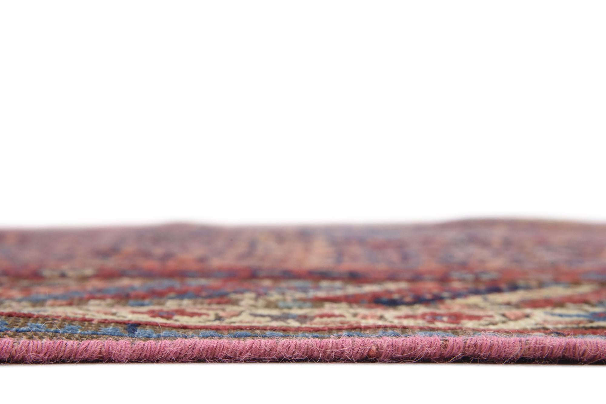 4' 5 x 10' 10 Hand Knotted Malayer Persian Wool Runner Rug