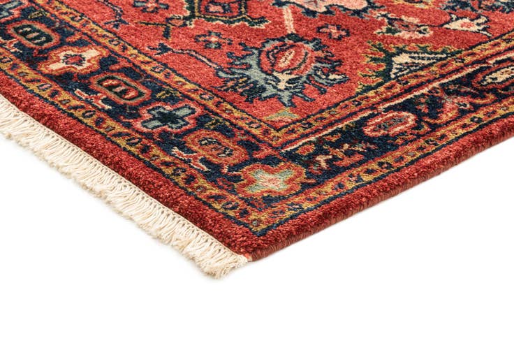 Detail image of 3' 4 x 6' 7 Hand Knotted Mashad Wool Runner Rug