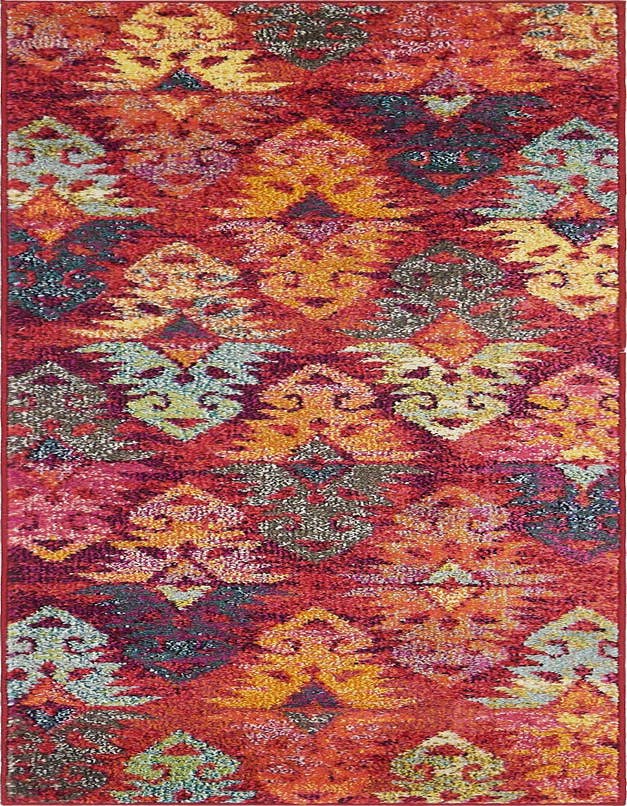 Detail image of 2' 2 x 6' 9 Washable Mesa Runner Rug