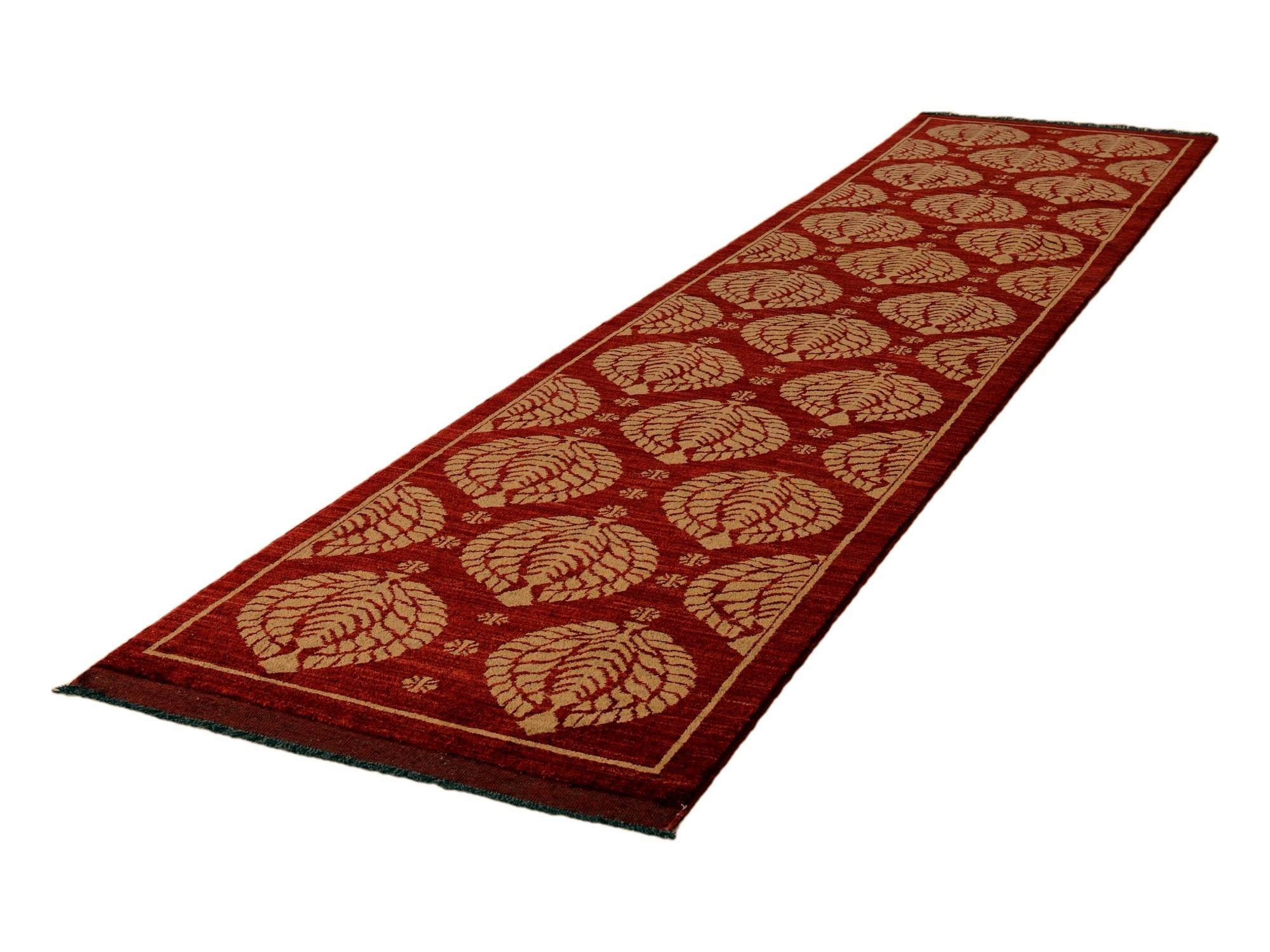2' 9 x 13' 1 Hand Knotted Modern Ziegler Runner Rug