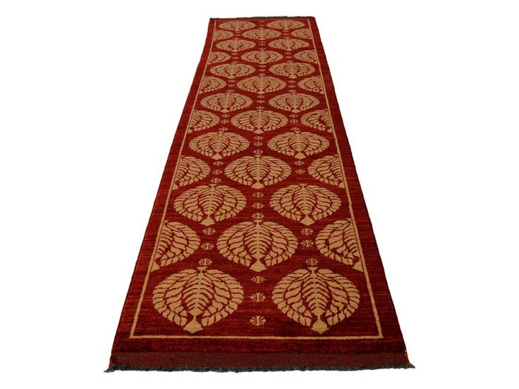 Detail image of 2' 9 x 13' 1 Hand Knotted Modern Ziegler Runner Rug