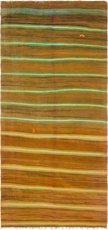Detailansicht von 160cm x 340cm Handgeknüpft Marokkanisch Wolle Läufer Teppich