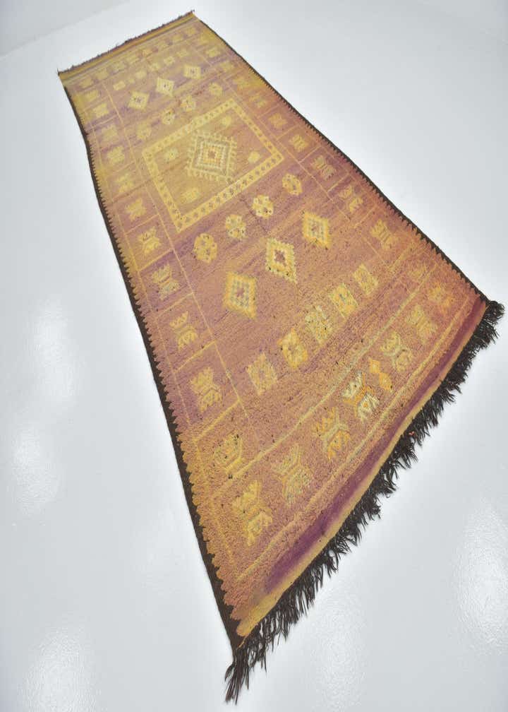 6' 3 x 15' 3 Hand Knotted Moroccan Wool Runner Rug