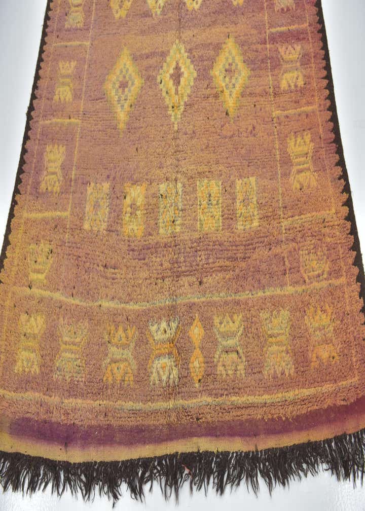 6' 3 x 15' 3 Hand Knotted Moroccan Wool Runner Rug
