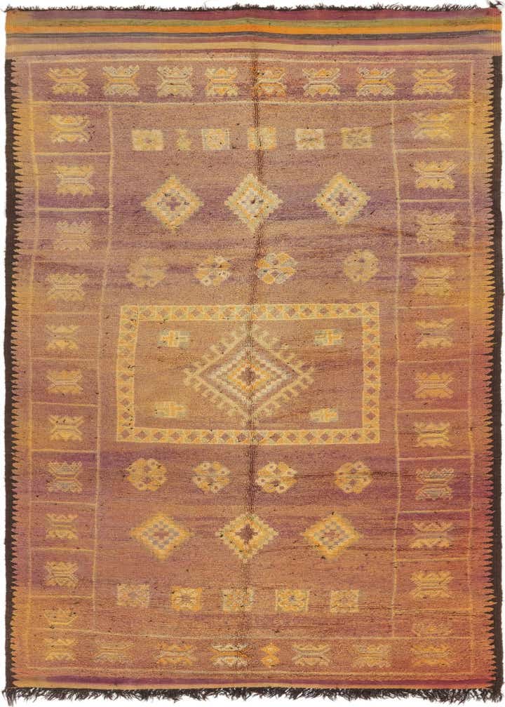 6' 3 x 15' 3 Hand Knotted Moroccan Wool Runner Rug