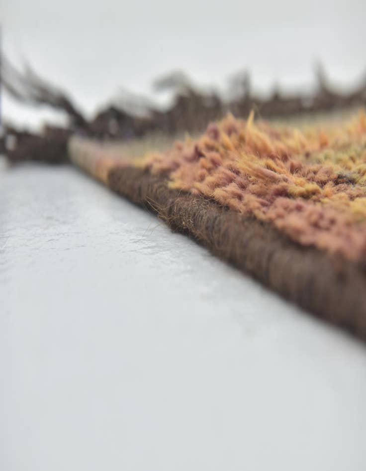 Detail image of 6' 4 x 15' 9  Hand Knotted Moroccan Wool Runner Rug