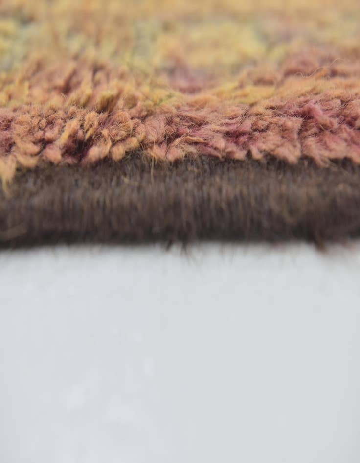 Detail image of 6' 4 x 15' 9  Hand Knotted Moroccan Wool Runner Rug