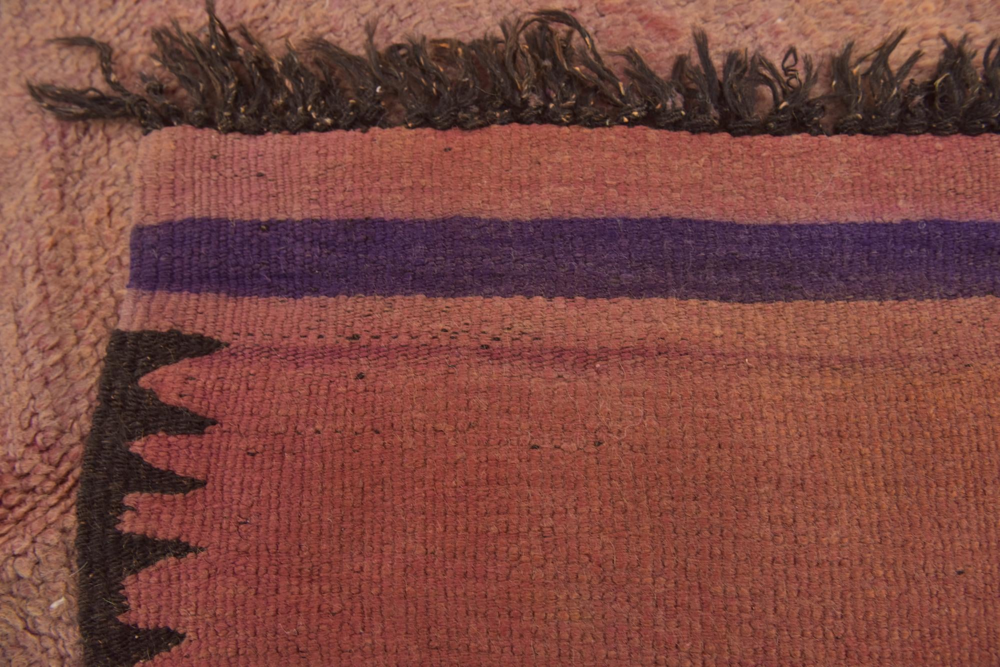 6' 2 x 13' 2 Hand Knotted Moroccan Wool Runner Rug