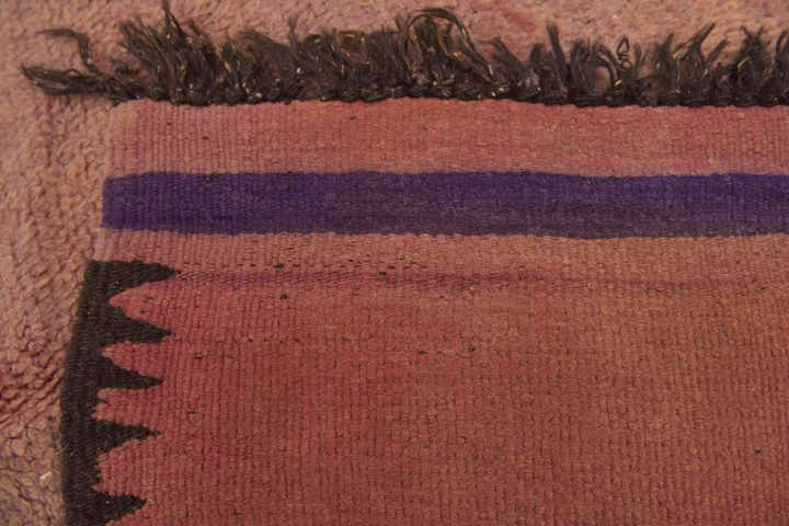 6' 2 x 13' 2 Hand Knotted Moroccan Wool Runner Rug