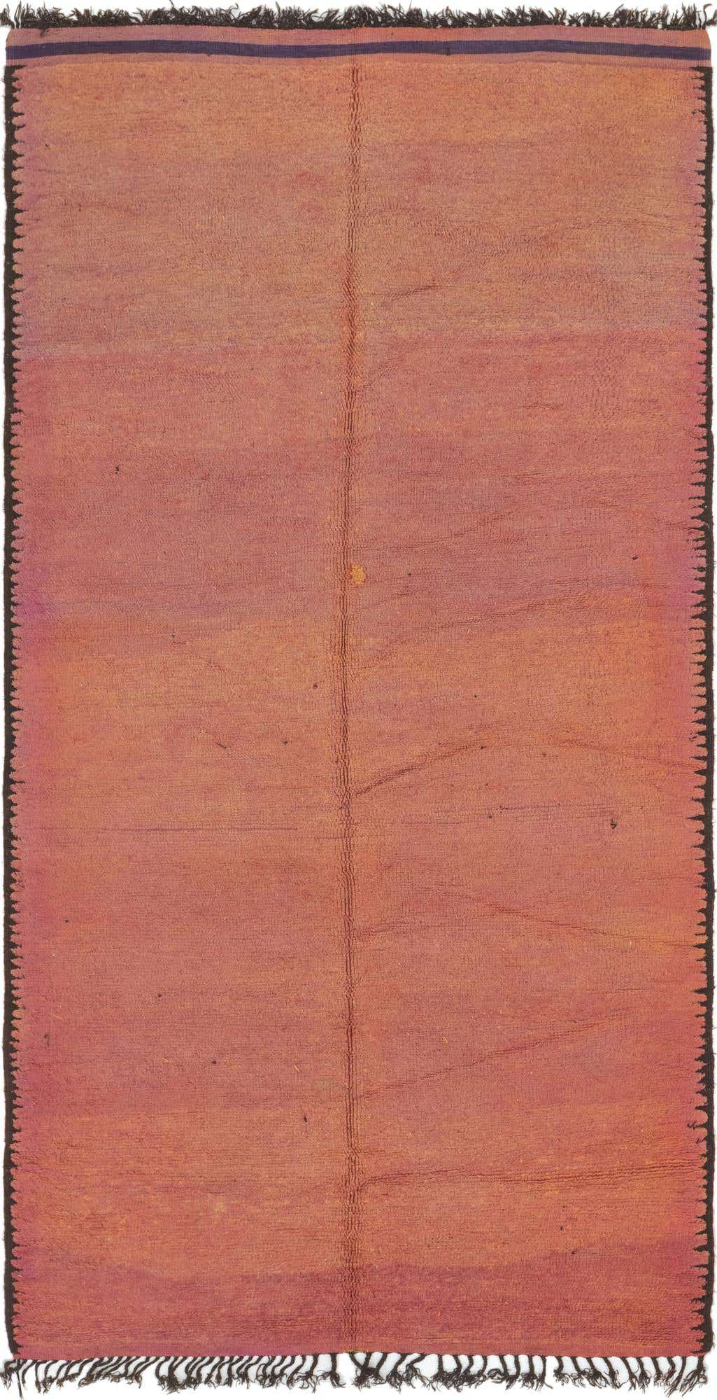 6' 2 x 13' 2 Hand Knotted Moroccan Wool Runner Rug