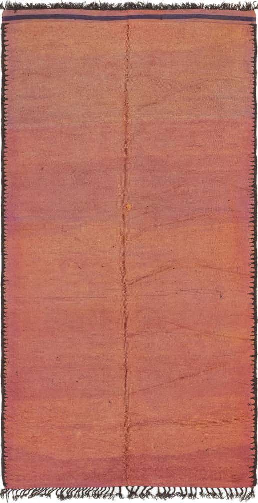 6' 2 x 13' 2 Hand Knotted Moroccan Wool Runner Rug