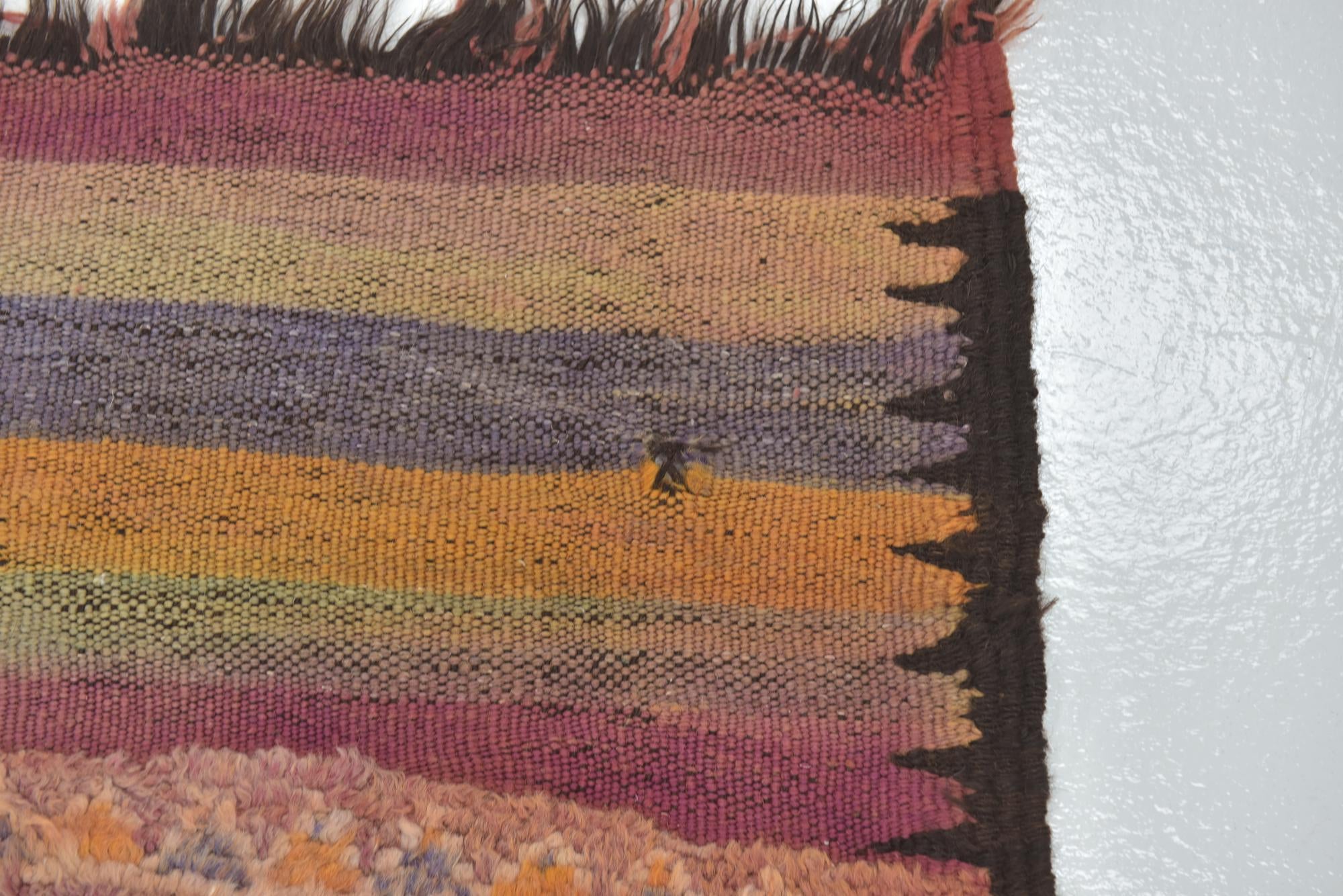 7' x 16' Hand Knotted Moroccan Wool Runner Rug