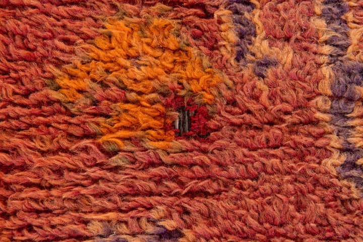 6' 5 x 12' 5 Hand Knotted Moroccan Wool Runner Rug