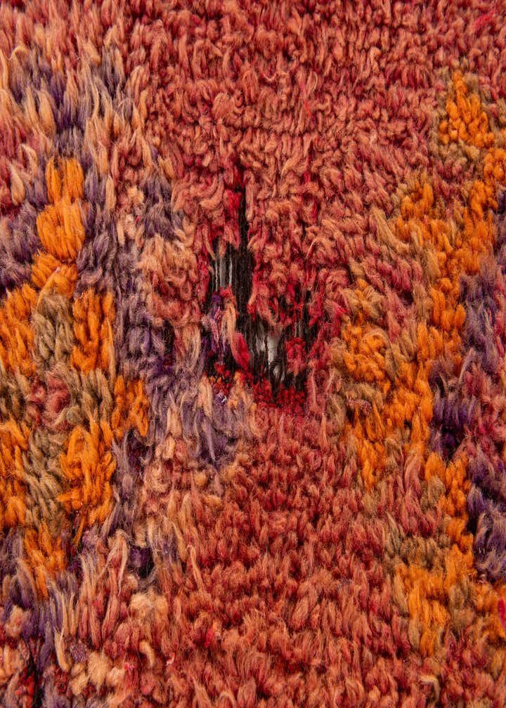 6' 5 x 12' 5 Hand Knotted Moroccan Wool Runner Rug