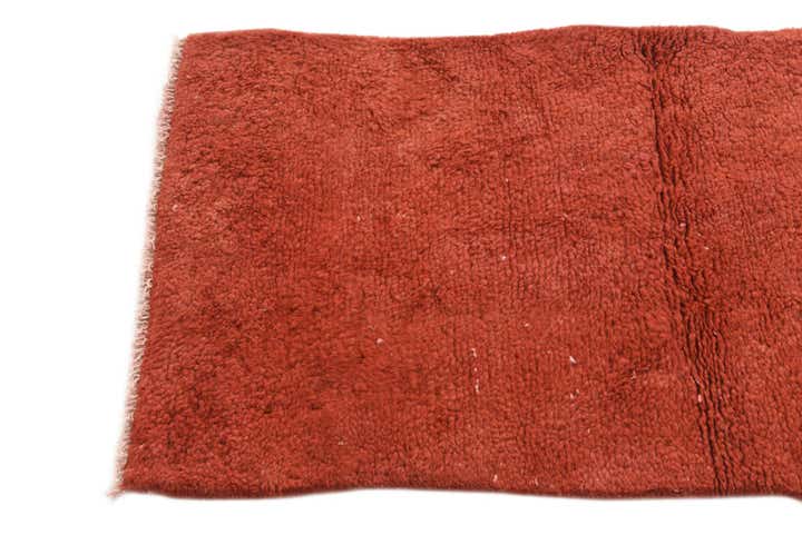 2' 3 x 4' 5 Hand Knotted Moroccan Wool Runner Rug
