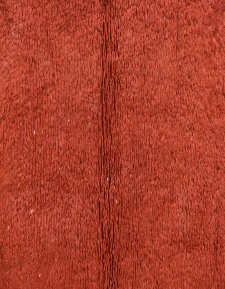 Detail image of 2' 3 x 4' 5 Hand Knotted Moroccan Wool Runner Rug