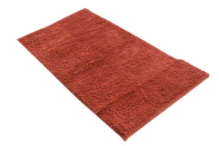 2' 4 x 4' 5 Hand Knotted Moroccan Wool Runner Rug